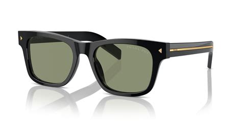 Prada SPR A17 Rectangle Sunglasses 